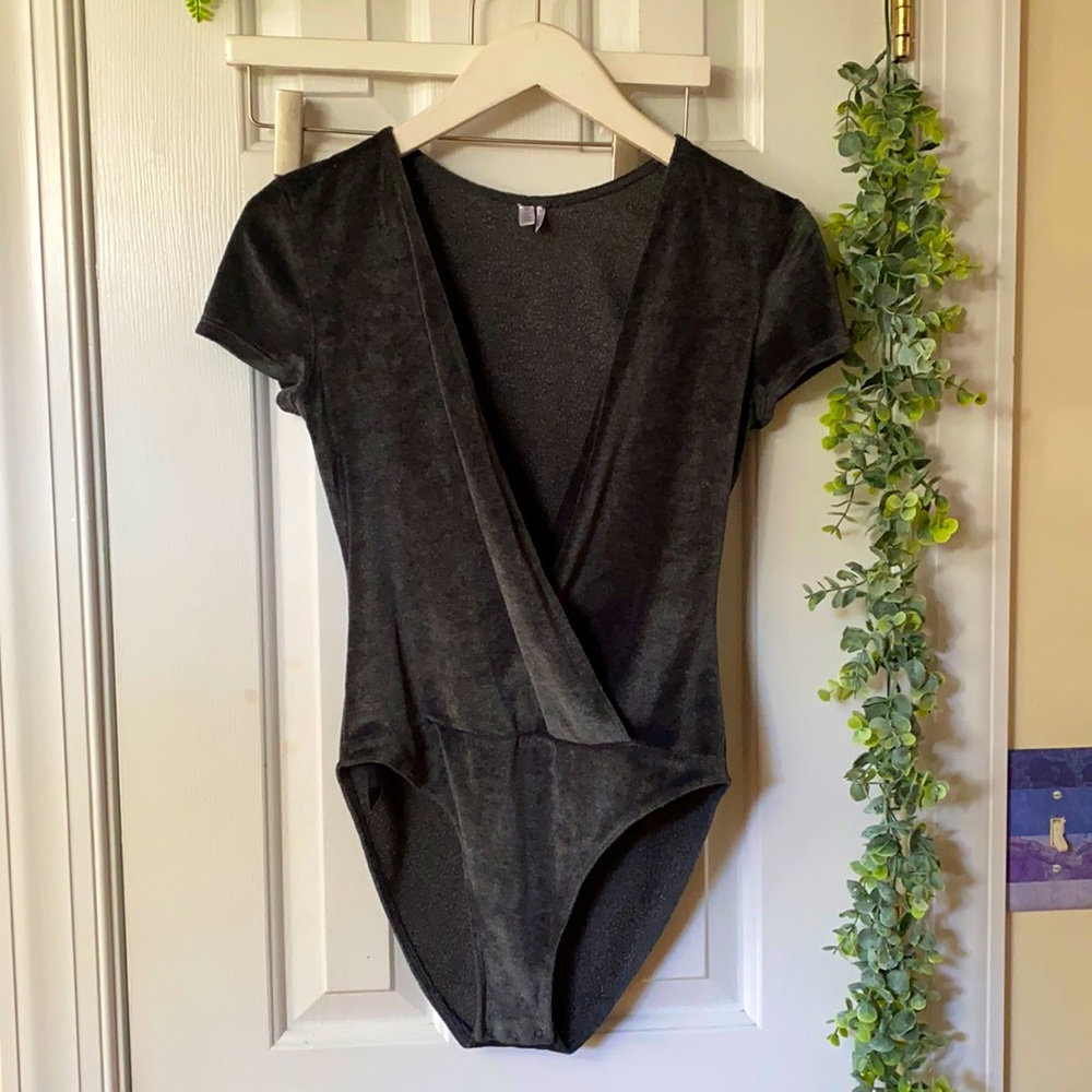 Heather Grey Bodysuit, UO size S